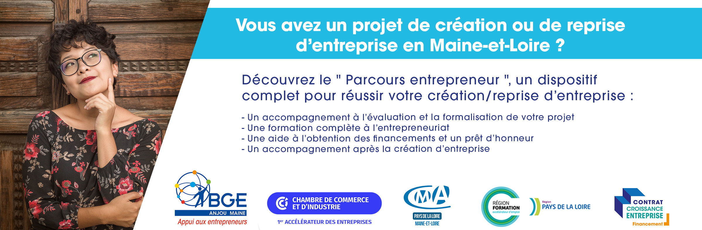 Vous avez un projet de reprise ou création d'entreprise ?