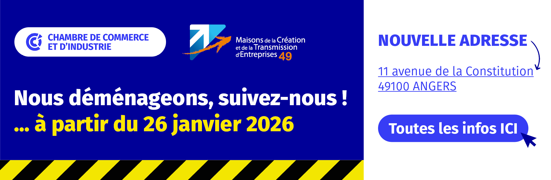 Les MCTE déménagent